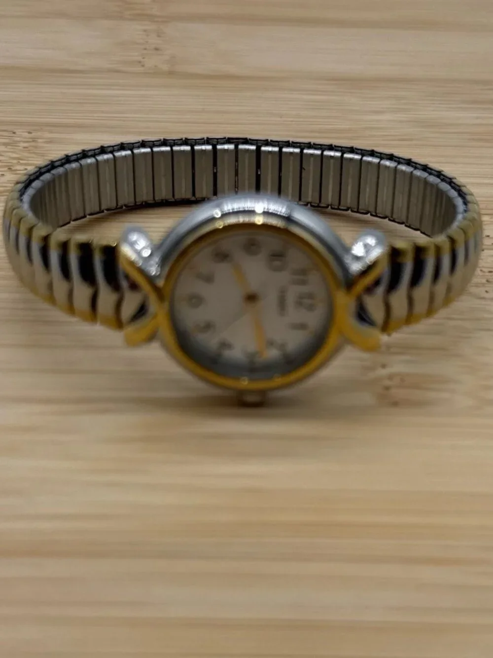 Timex Women's T21854 Pleasant Street Stainless Steel Watch Two-Tone